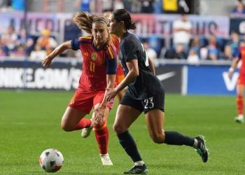 España firmó un empate con Estados Unidos en el partido 150 de Alexia Putellas con ‘La Roja’