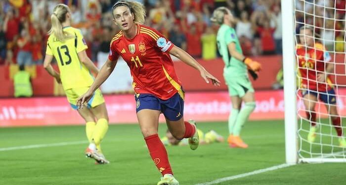 España arrolló a Suecia en la ida de las semifinales de la Liga de Naciones