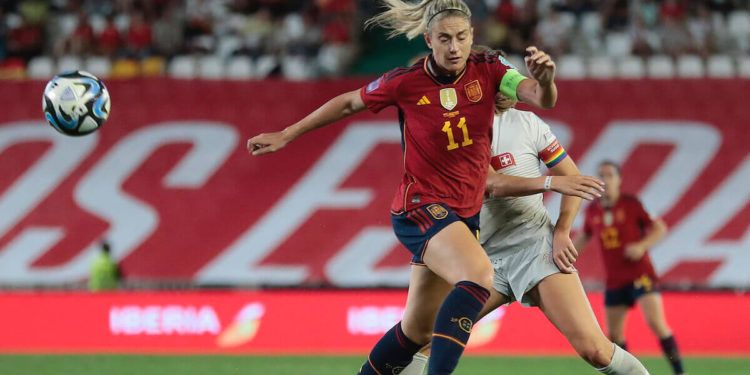 España arrolló a Suiza para liderar el grupo A4 de la Nations League