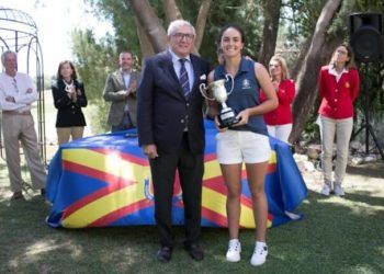 Andrea Revuelta dio forma a una magistral victoria en el campeonato de España absoluto