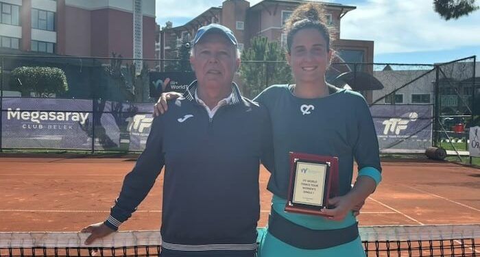 Ángela Fita conquistó los W35 de Antalya con un doblete