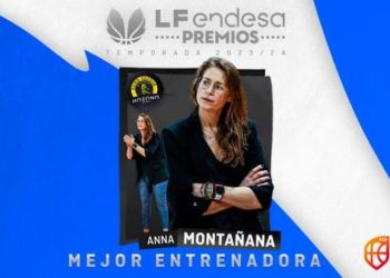 Anna Montañana, mejor entrenadora de la LF Endesa 2023-2024