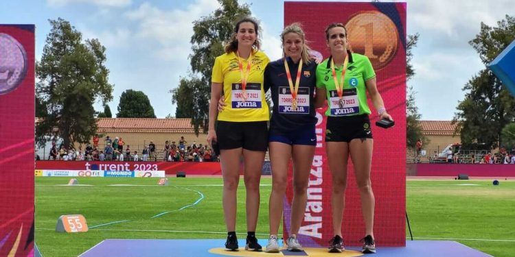 Stancev, oro, Ferrando, plata, y Caballero, bronce, en la altura del campeonato de España
