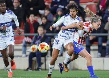 El Atlético tomó ventaja con un gol de Gio ante el Tenerife en la ida de semis de la Copa de la Reina