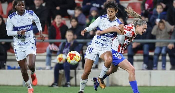 El Atlético tomó ventaja con un gol de Gio ante el Tenerife en la ida de semis de la Copa de la Reina