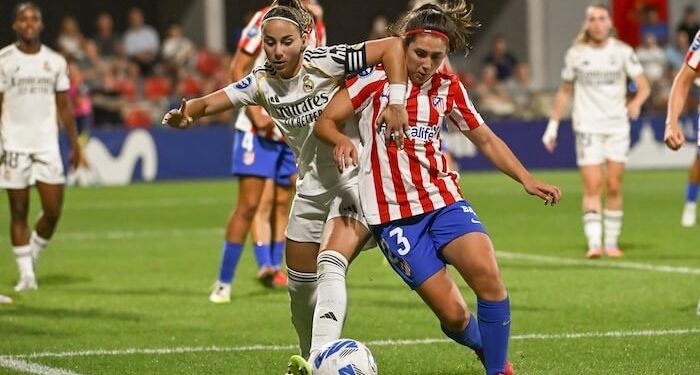 Luany resolvió el triunfo del Atlético sobre el Real Madrid en el derbi