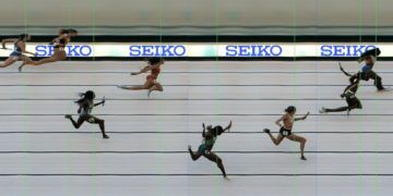 El 4×100 femenino, quinto en el Mundial con un nuevo récord de España