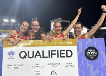 El relevo de 4 x 400 brilló en los World Athletics Relays y se clasificó para los Juegos de París