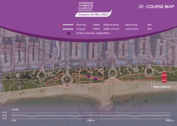 Así será el circuito del europeo de cross por clubes de Oropesa