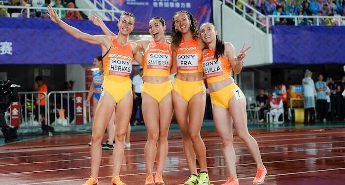 Los equipos españoles de 4×100 y 4×400 sellaron su clasificación para el Mundial de Tokio
