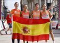 España logró el bronce en el maratón femenino por equipos del Europeo de Birmingham