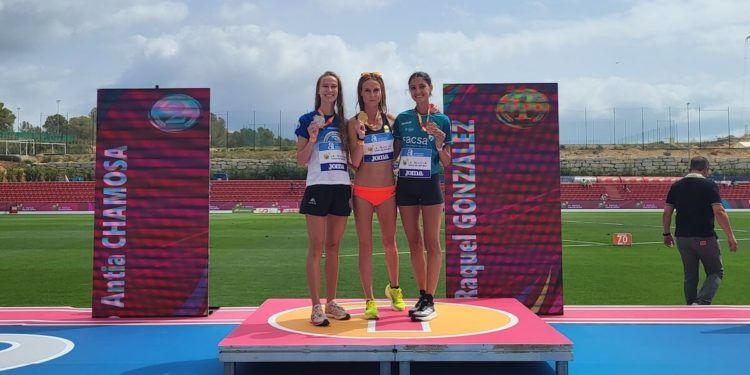 Raquel González, campeona de España en el 10.000 marcha