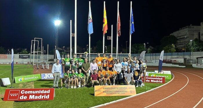 La selección valenciana conquistó su sexto campeonato de España de pruebas combinadas