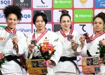 Ayumi Leiva, plata, y Mireia Lapuerta, bronce, en el Grand Slam de Tashkent