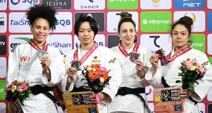 Ayumi Leiva, plata, y Mireia Lapuerta, bronce, en el Grand Slam de Tashkent