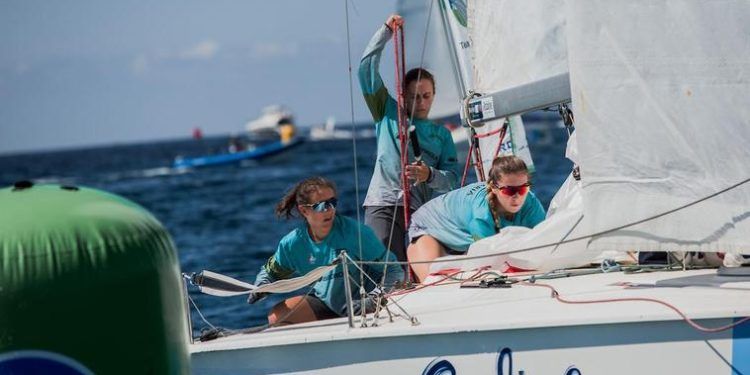 Team Baleària se impuso en el cuarto evento de la Liga Femenina de Vela