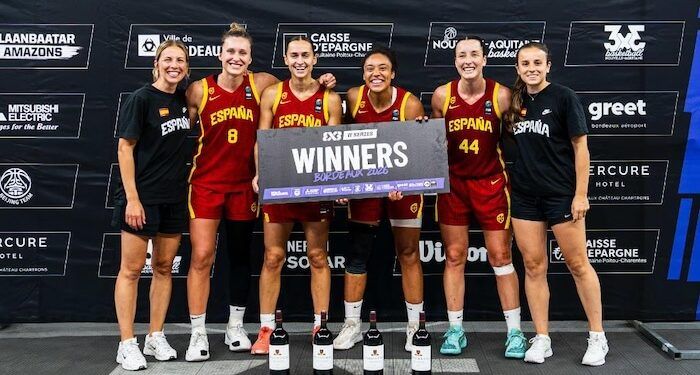 España derrotó a Francia en la final de las Series Mundiales de Burdeos de baloncesto 3×3