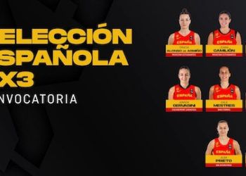 Estas son las diez jugadoras convocadas para el Preolímpico de baloncesto 3×3 de Debrecen