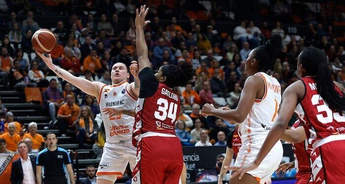 Valencia Basket se adjudicó un igualado partido ante Casademont Zaragoza en Euroliga