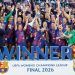 El Barcelona conquistó su cuarta Champions