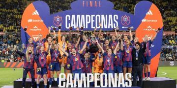 El Barcelona se proclamó campeón de la de Copa de la Reina por tercera vez consecutiva