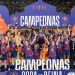 El Barcelona se proclamó campeón de la de Copa de la Reina por tercera vez consecutiva