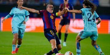 El Barcelona arrolló al París FC en la Champions