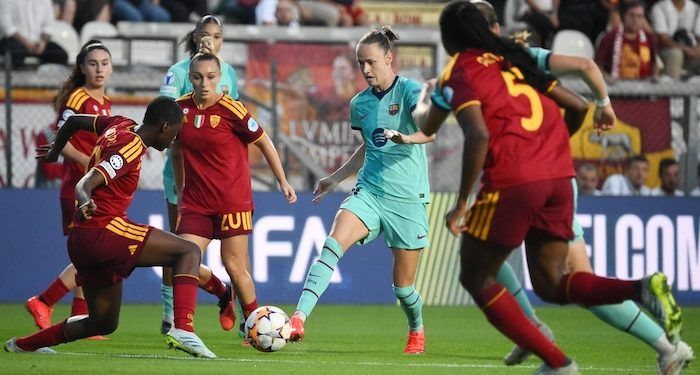 El Barcelona arrolló a la Roma