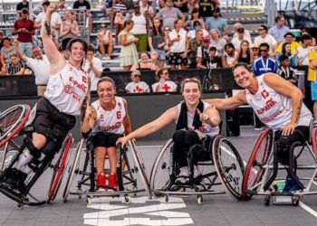 La selección de basket 3×3 en silla de ruedas se proclamó campeona de Europa en Viena