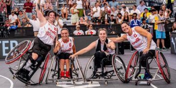 La selección de basket 3×3 en silla de ruedas se proclamó campeona de Europa en Viena