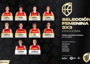 La selección de basket 3×3 se concentrará en la ventana de febrero