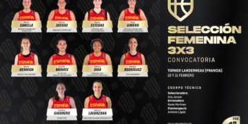 La selección de basket 3×3 se concentrará en la ventana de febrero