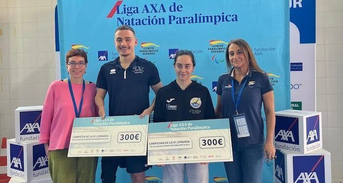 Beatriz Lérida conquistó en Oviedo la última jornada de la Liga AXA de natación paralímpica