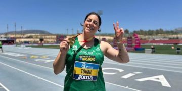 Belén Toimil proyectó su lanzamiento de oro en La Nucía