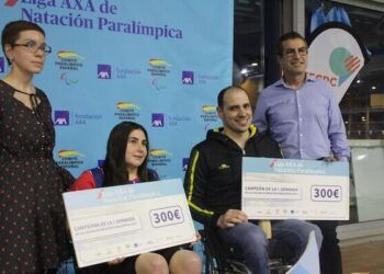 Berta García logró el triunfo en la primera jornada de la Liga AXA de natación paralímpica