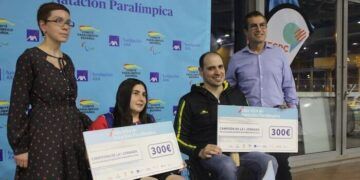 Berta García logró el triunfo en la primera jornada de la Liga AXA de natación paralímpica