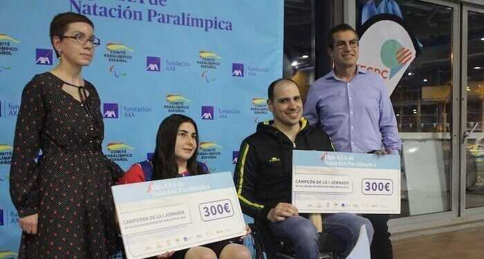 Berta García logró el triunfo en la primera jornada de la Liga AXA de natación paralímpica