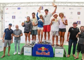 Blanca Alabau y Enrico Marotti, campeones del mundo de Slalom en Gran Canaria