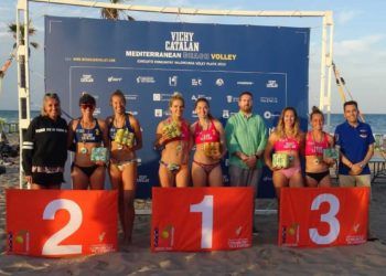 Julia Bonet y Kadri Puri se imponen en Canet en el ‘Vichy Catalan’ Mediterranean Beach Volley