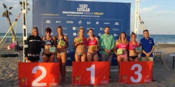 Julia Bonet y Kadri Puri se imponen en Canet en el ‘Vichy Catalan’ Mediterranean Beach Volley