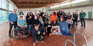 El ‘Primer Bautismo de Buceo Inclusivo Ciudad de Torrent’ fue símbolo de la inclusión