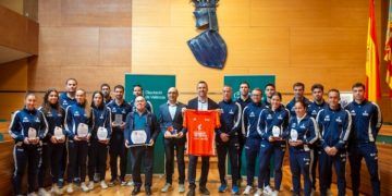 La selección valenciana femenina sumó tres bronces en el campeonato de Europa de pilota