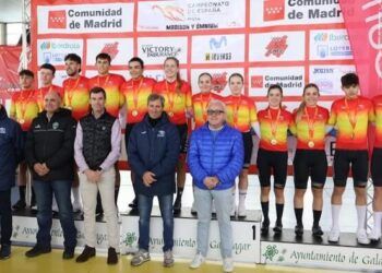 Eva Anguela e Izzy Escalera ganaron en el último sprint para ser campeonas de España Madison