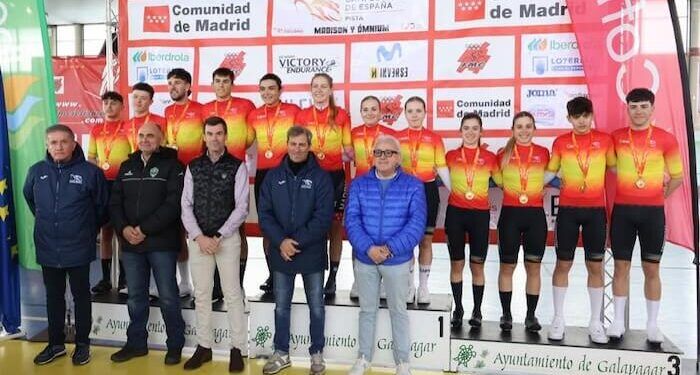 Eva Anguela e Izzy Escalera ganaron en el último sprint para ser campeonas de España Madison