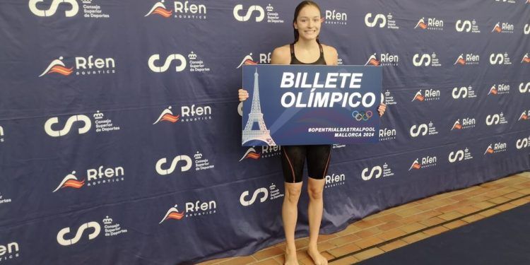 Carmen Weiler registró el récord de España en los 100 espalda y selló la mínima para París