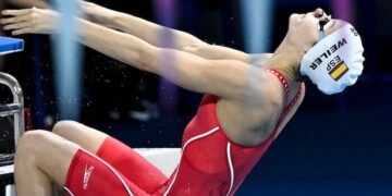 Carmen Weiler, 7ª del mundo en 100 espalda