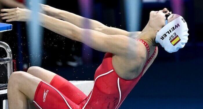 Carmen Weiler, 7ª del mundo en 100 espalda