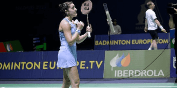 Carolina Marín luchará ante Kirsty Gilmour por su sexto oro continental