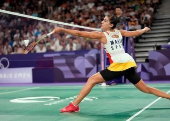 Carolina Marín minimizó a Darragh y se clasificó para octavos de final en los Juegos