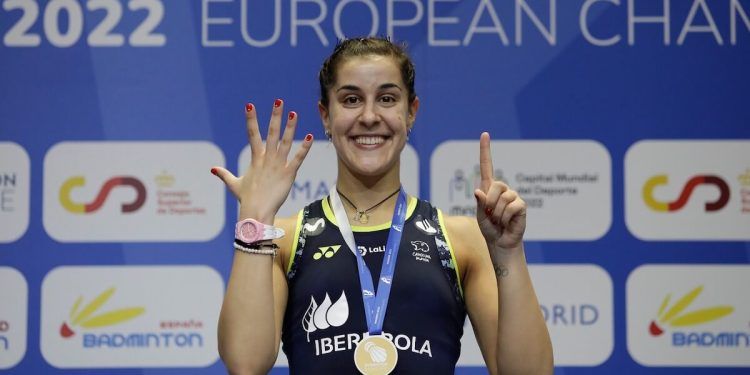 Carolina Marín hace historia con su sexta corona de Europa